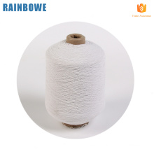 Professional cheap latex rubber covered yarn for socks in stock white spandex rubber yarn